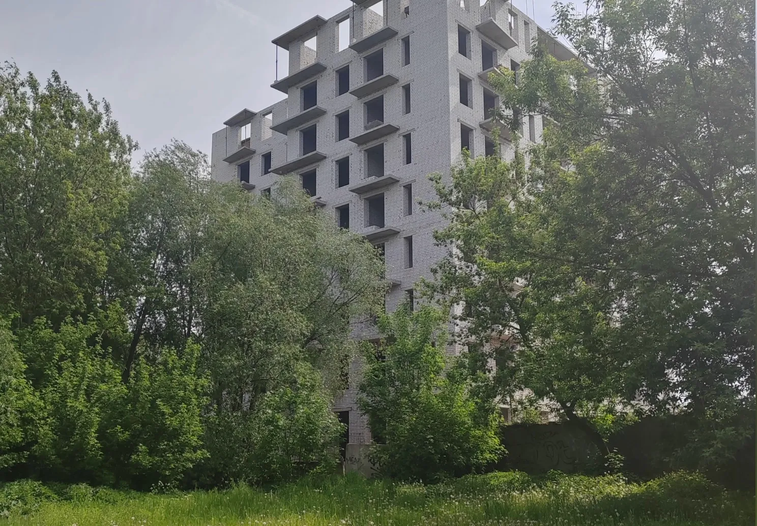 Ход строительства ЖК «Невский», июнь 2025